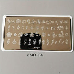 Lace Image Steel Nail Art Stamping Plates Template