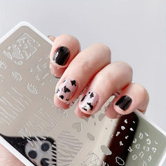 Lace Image Steel Nail Art Stamping Plates Template