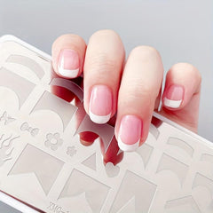 Lace Image Steel Nail Art Stamping Plates Template