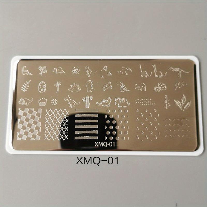 Lace Image Steel Nail Art Stamping Plates Template