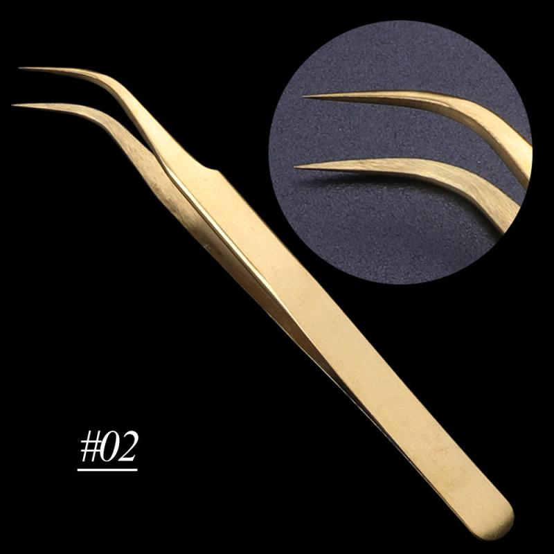 Stainless Steel Tweezers for Eyelash Extensions and Nail Art