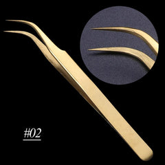 Stainless Steel Tweezers for Eyelash Extensions and Nail Art