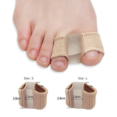 Bunion Toe Separators Gel Toe Spacers Corrector with 2 Loops For Feet