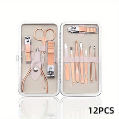 18-in-1 Professional Stainless Steel Nail Clipper Set for Nails Daily and Salon