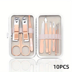 18-in-1 Professional Stainless Steel Nail Clipper Set for Nails Daily and Salon