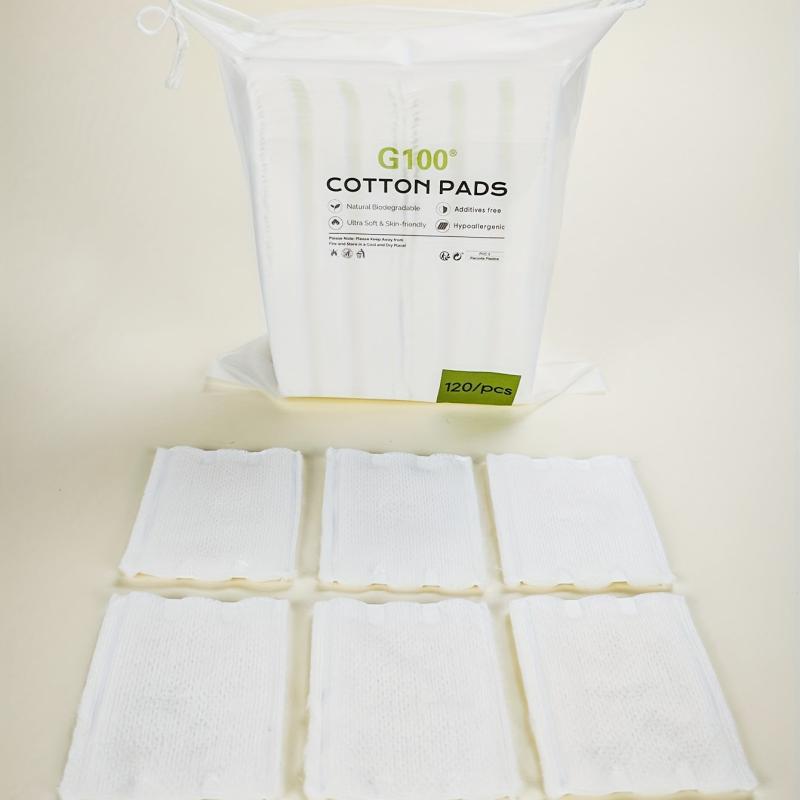 120pcs Dual Use Makeup Remover Wipes for Face and Nails