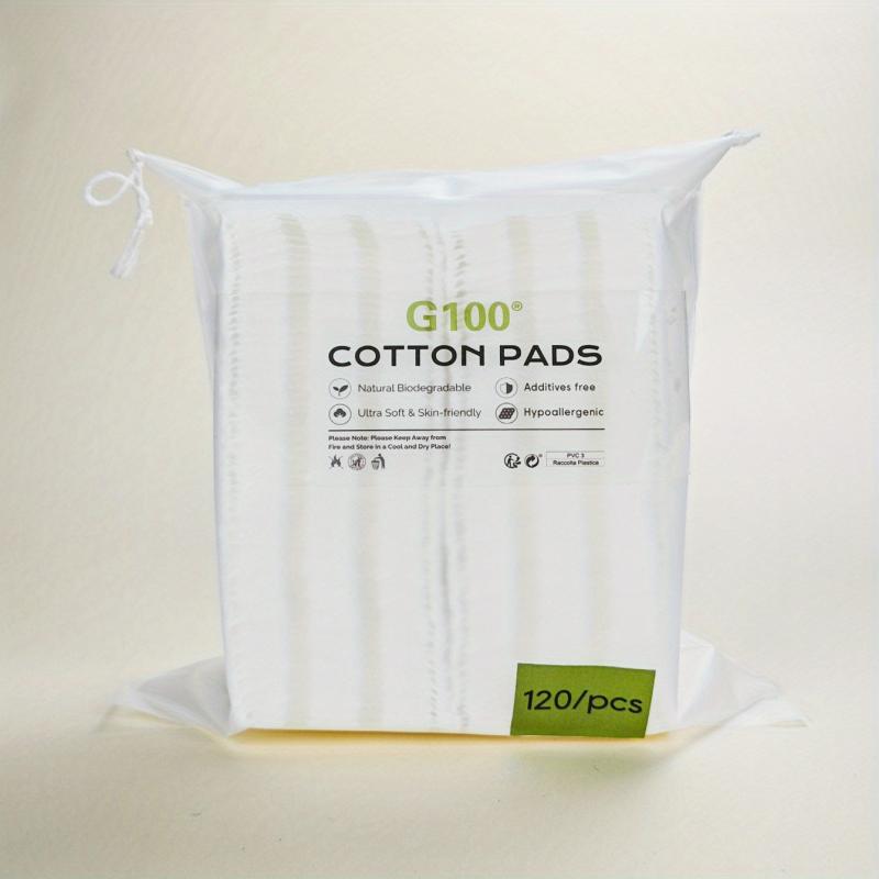 120pcs Dual Use Makeup Remover Wipes for Face and Nails