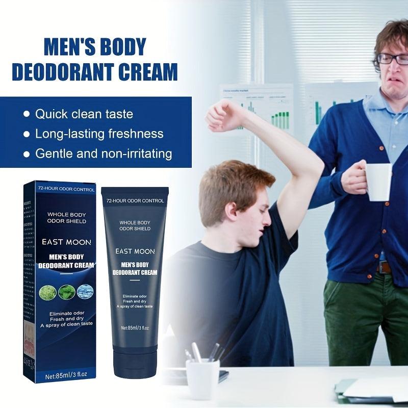 Men's Deodorant Cream Antiperspirant Whole Body Odor Removal