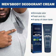 Men's Deodorant Cream Antiperspirant Whole Body Odor Removal
