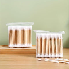 100pcs Cotton Swabs Double Head Beauty Sticks for Makeup and Personal Care
