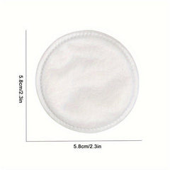 100 Count Cotton Rounds Makeup Remover Cotton Pads Hypoallergenic Lint