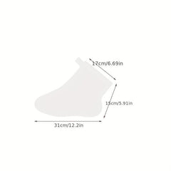 100 Pcs Transparent Waterproof Disposable Foot Mask Cover