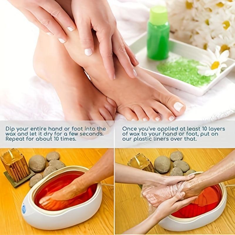 100 Pcs Transparent Waterproof Disposable Foot Mask Cover
