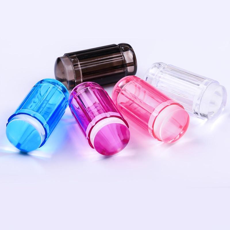 Nail Polish Stamping Kit with Scraper - Easy DIY Manicure Tool