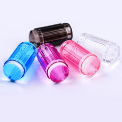 Nail Polish Stamping Kit with Scraper - Easy DIY Manicure Tool