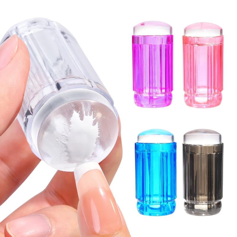 Nail Polish Stamping Kit with Scraper - Easy DIY Manicure Tool