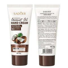 Coconut Hand Cream for Dry and Cracked Hands