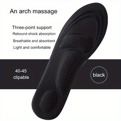 4D Sponge Massage Insoles for Sports Activities