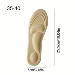 4D Sponge Massage Insoles for Sports Activities