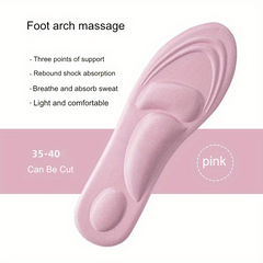 4D Sponge Massage Insoles for Sports Activities