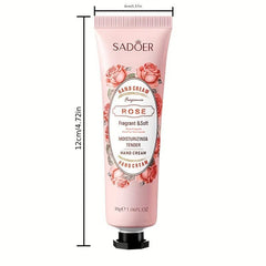 Fruity Floral Hand Cream 30g Plant Essences Moisturizing Skin Care Products