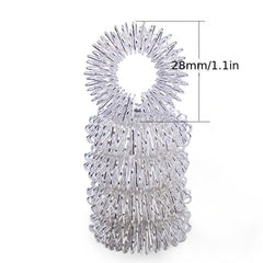 5pcs Finger Massager Set for Stress Relief with Sensory Rings