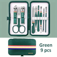 15 Pcs Nail Clippers Manicure Set For Women & Girls Grooming Kit