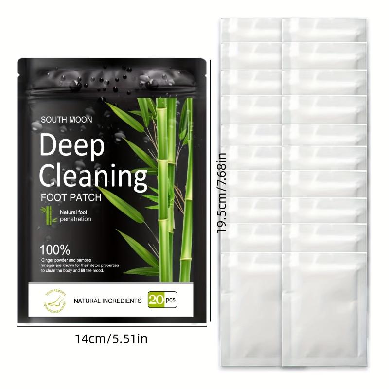 Bamboo Foot Care Patch Natural Cleansing Foot Pads