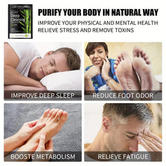 Bamboo Foot Care Patch Natural Cleansing Foot Pads