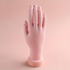 Flexible Silicone Practice Hand for Nail Training
