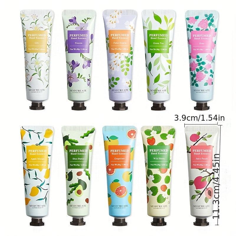 Random Fragrance Hand Cream Set - Deeply Moisturizing for Dry Rough Hands