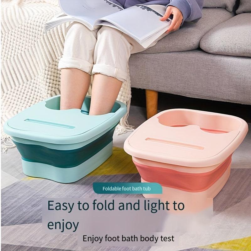 Collapsible Foot Soaking Bucket Portable Travel Spa Basin