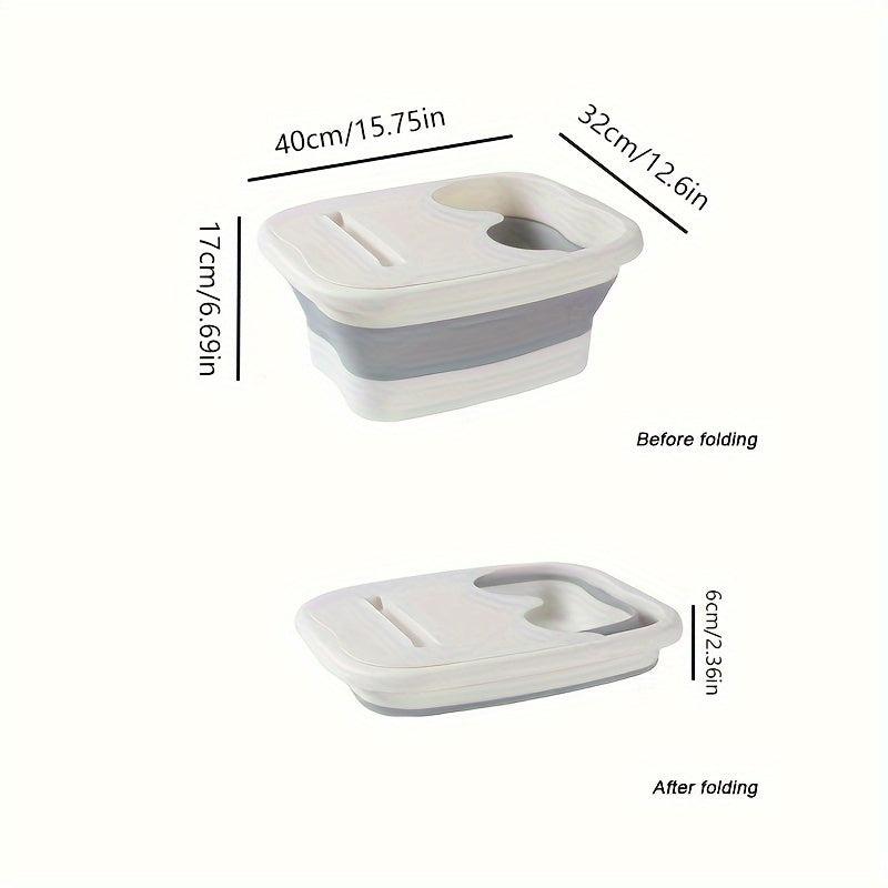 Collapsible Foot Soaking Bucket Portable Travel Spa Basin