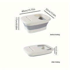 Collapsible Foot Soaking Bucket Portable Travel Spa Basin