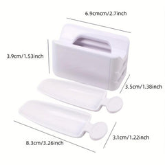 Nail Sequins Powder Recycling Box Portable Container Nail Tools