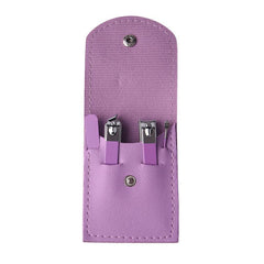 4 Pcs Manicure Set Stainless Steel Nail Clippers Portable Nail File Tool