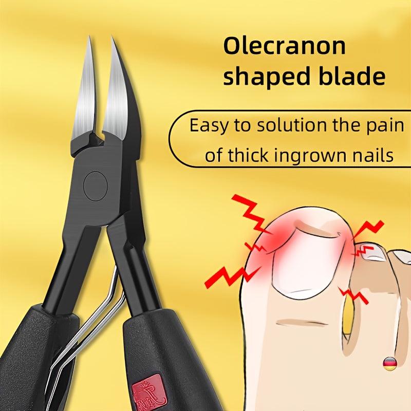 Stainless Steel Ingrown Nail Clippers Toe Nail Cutter Thick Toe Nail Correction