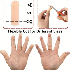 Gel Finger Support Protector Gloves - Different Sizes - Skin Cracking Eczema