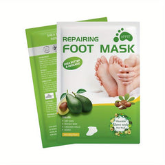 Shea Butter & Avocado Foot Mask for Dry Cracked Feet