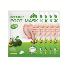 Shea Butter & Avocado Foot Mask for Dry Cracked Feet