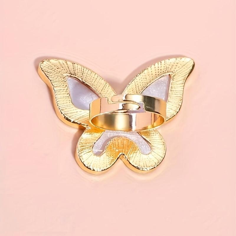 Butterfly Nail Art Palette Mixing Plate Portable and Easy to Use