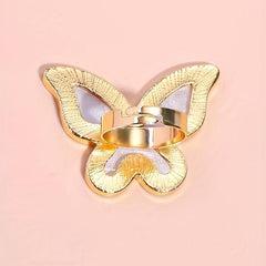 Butterfly Nail Art Palette Mixing Plate Portable and Easy to Use