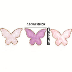 Butterfly Nail Art Palette Mixing Plate Portable and Easy to Use