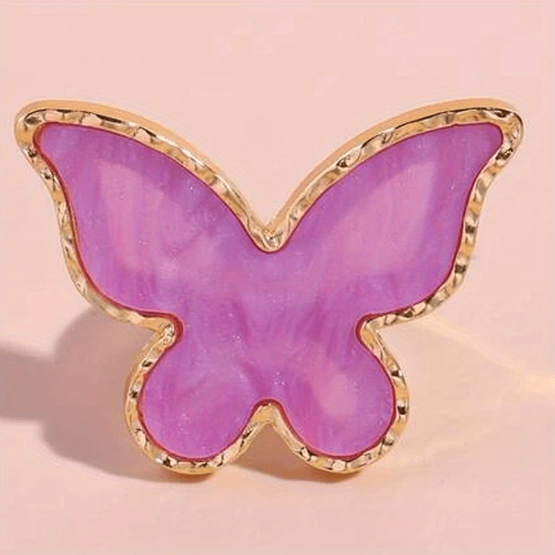 Butterfly Nail Art Palette Mixing Plate Portable and Easy to Use