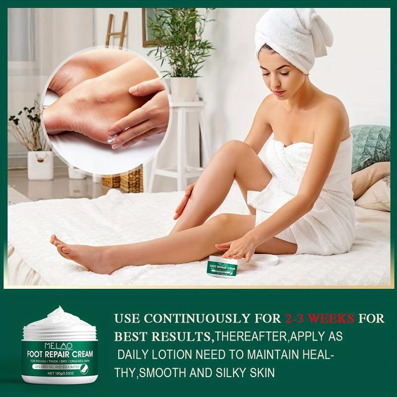 Healing Foot Repair Cream For Dry Cracked Heels - Callus Remover