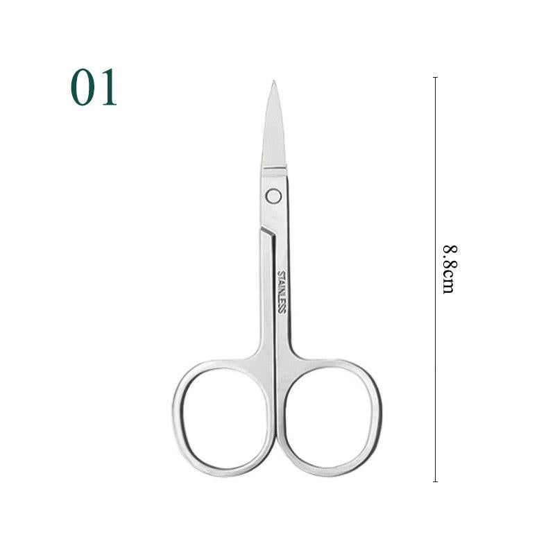 Stainless Steel Curved Tip Cuticle Scissors
