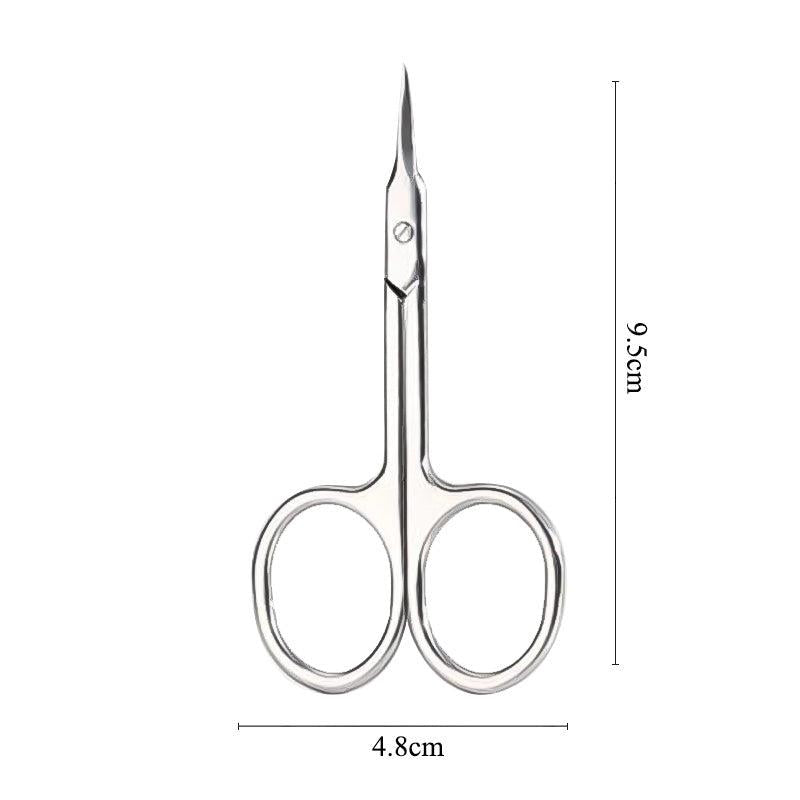 Stainless Steel Curved Tip Cuticle Scissors