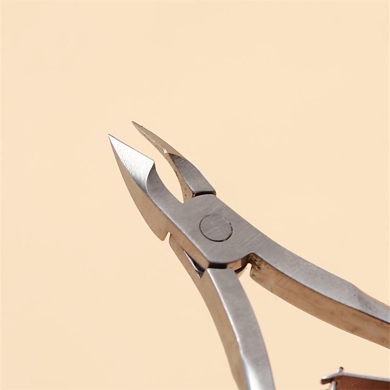 Steel Cuticle Nipper Manicure Pedicure Kit Nail Art