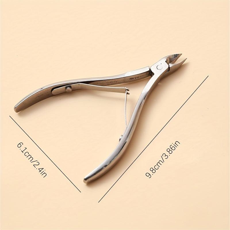 Steel Cuticle Nipper Manicure Pedicure Kit Nail Art