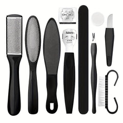 Pedicure Tools Kit Callus Remover Set with Foot Files and Rasp Foot Scrubber